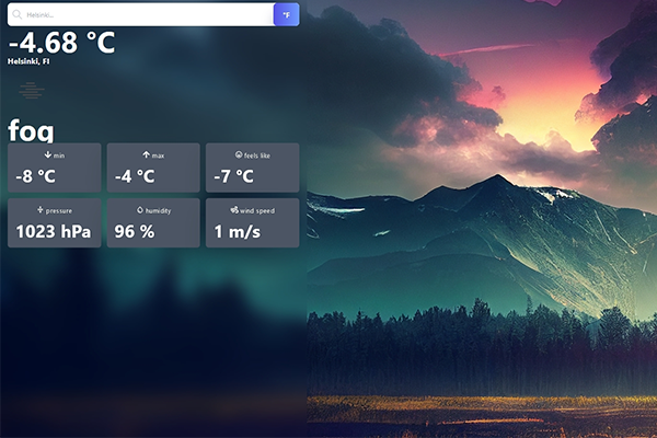 Weather app